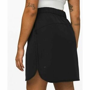 lululemon athletica Classic Black Mini Skirt